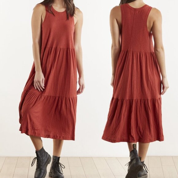 Nation LTD Melissa Tiered Tank Dress - Picture 1 of 10